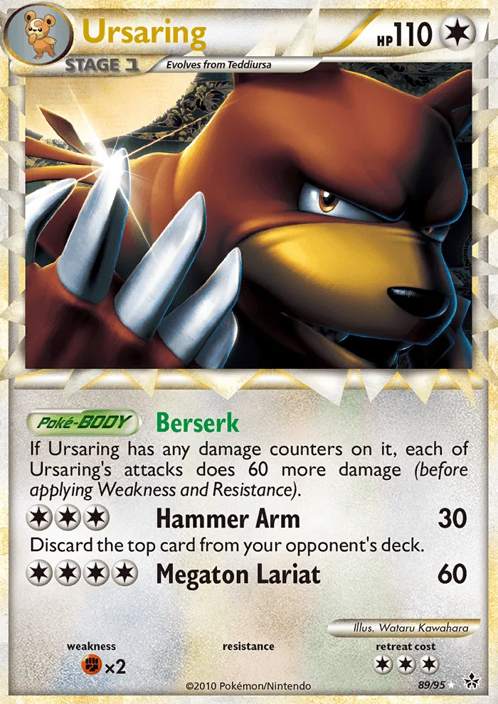 Ursaring · Unleashed 89/95