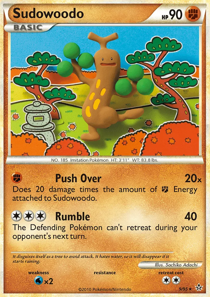 Sudowoodo · Unleashed 9/95