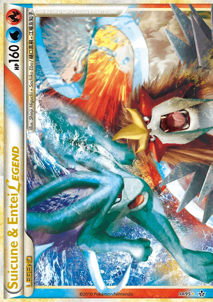 Suicune & Entei LEGEND · Unleashed 94/95