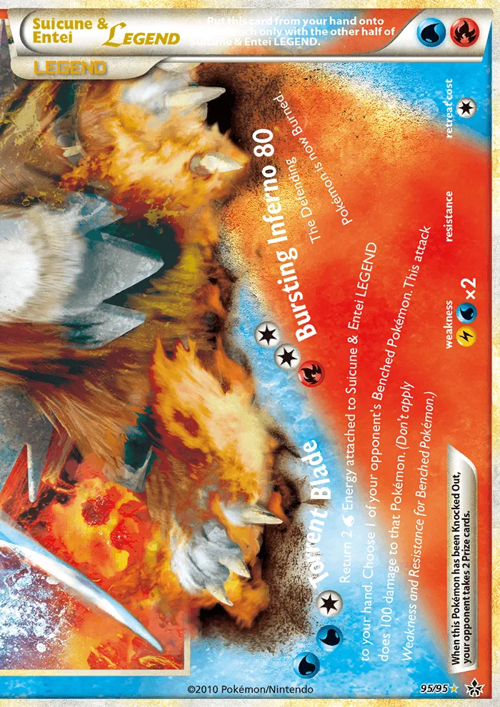 Suicune & Entei LEGEND · Unleashed 95/95