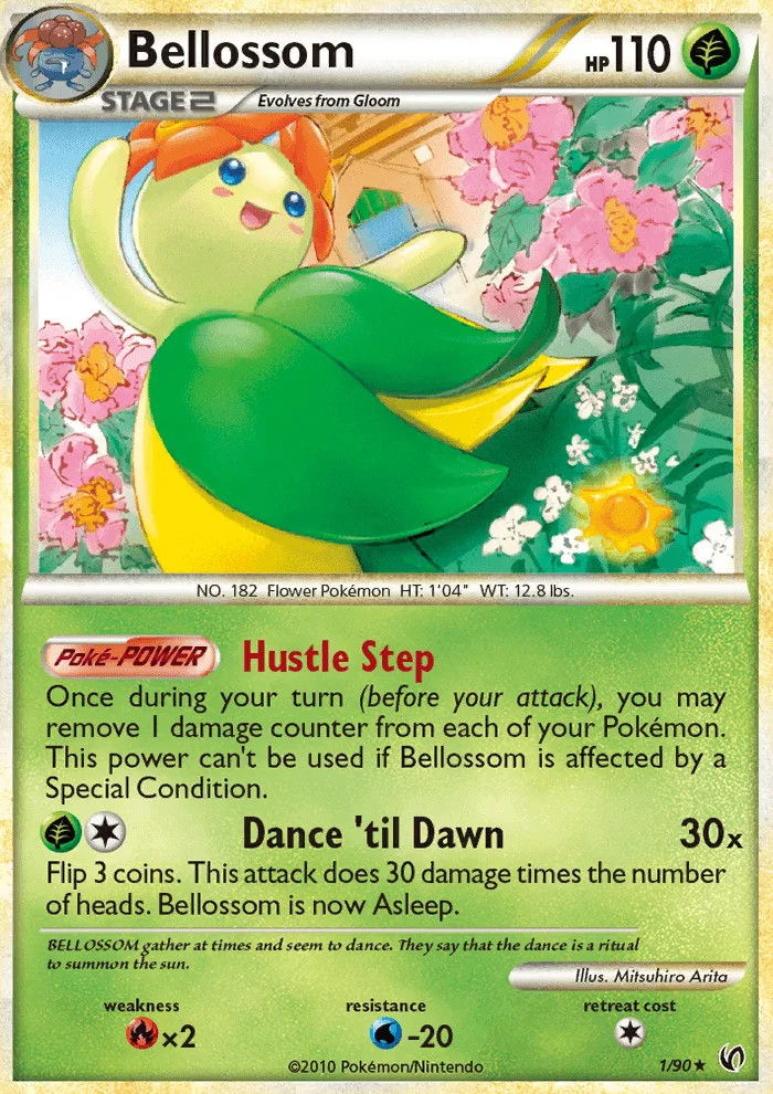 Bellossom · Undaunted 1/90