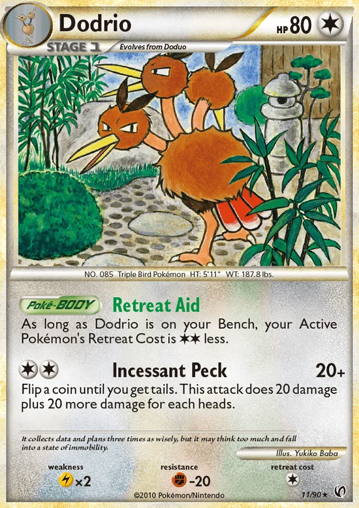Dodrio · Undaunted 11/90