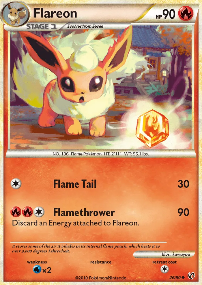Flareon · Undaunted 26/90