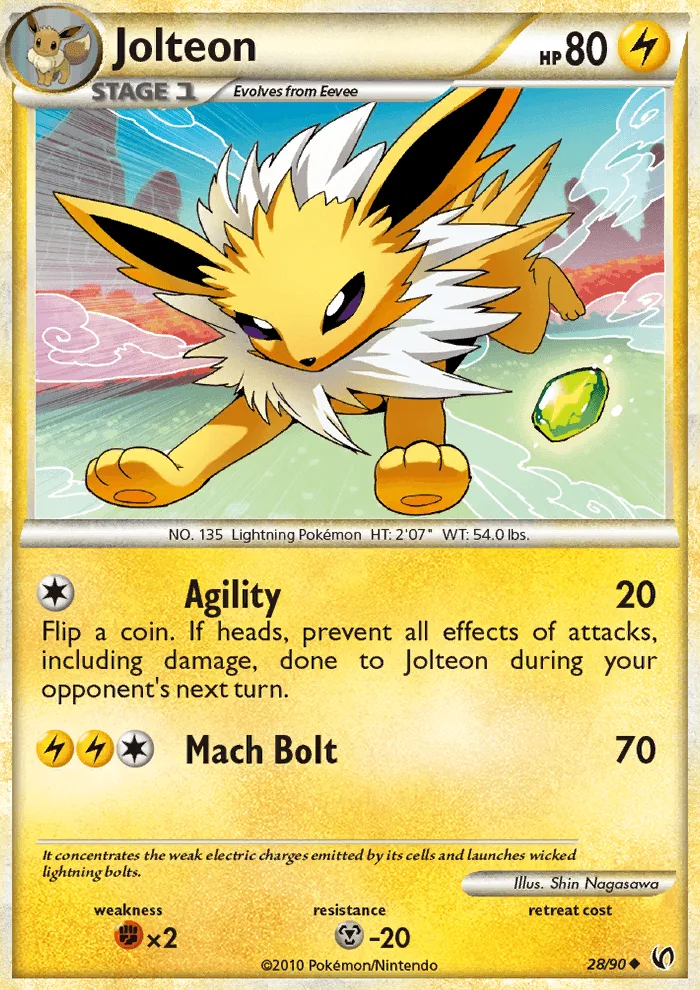 Jolteon · Undaunted 28/90