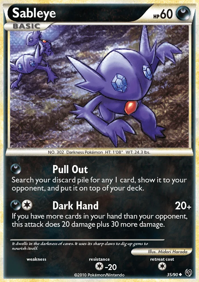 Sableye · Undaunted 35/90