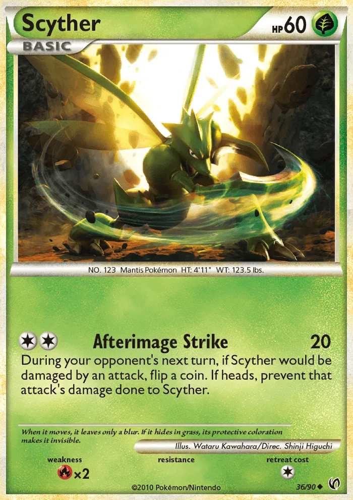 Scyther · Undaunted 36/90