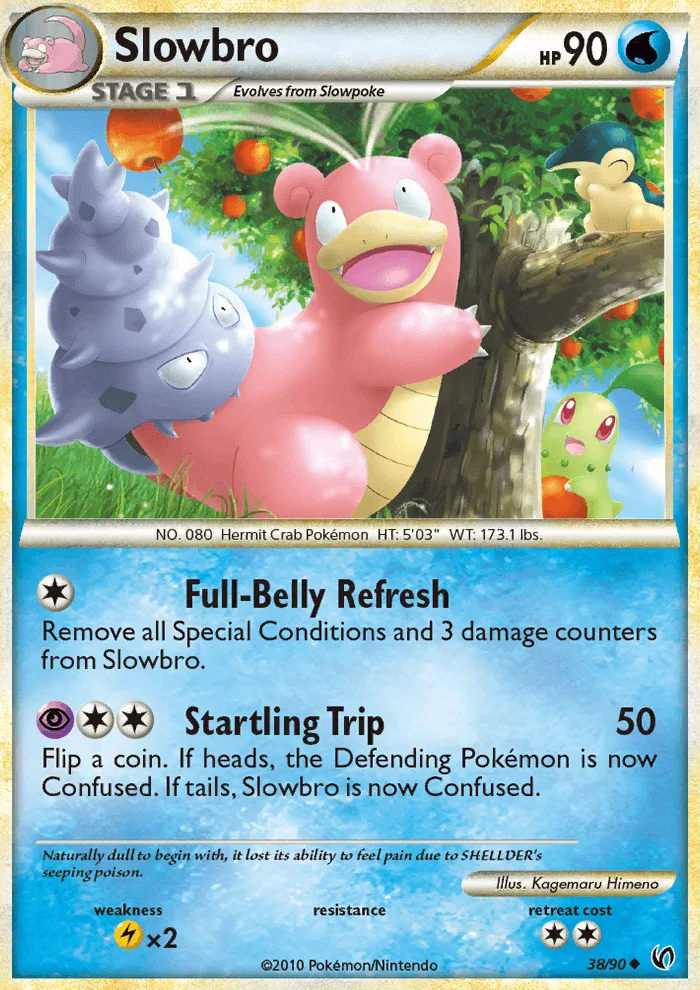 Slowbro · Undaunted 38/90