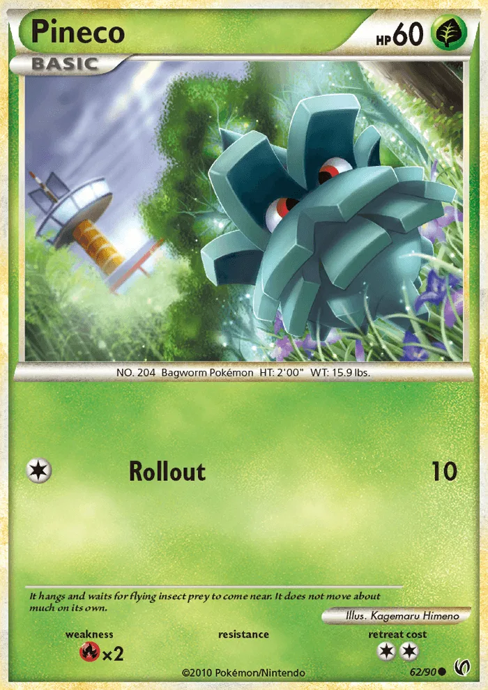 Pineco · Undaunted 62/90
