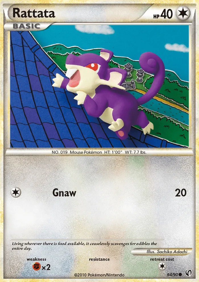 Rattata · Undaunted 64/90