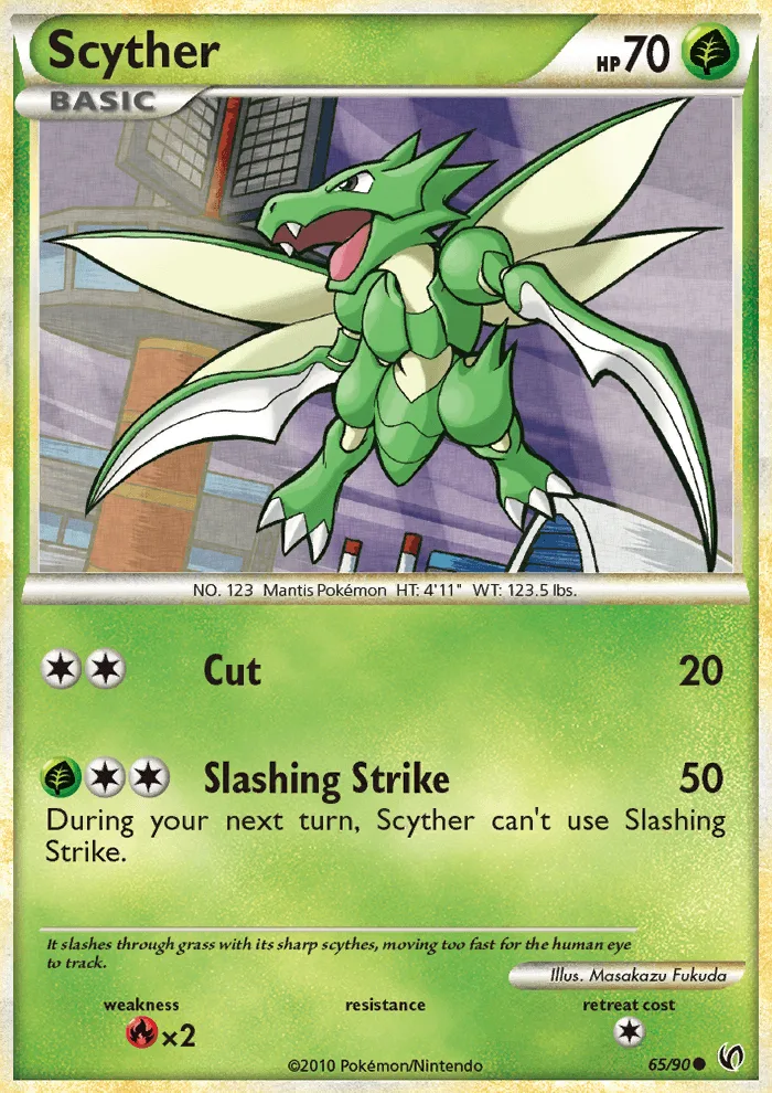 Scyther · Undaunted 65/90