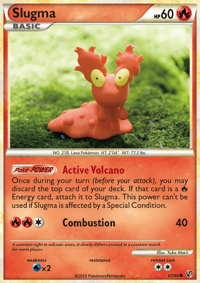 Slugma · Undaunted 67/90