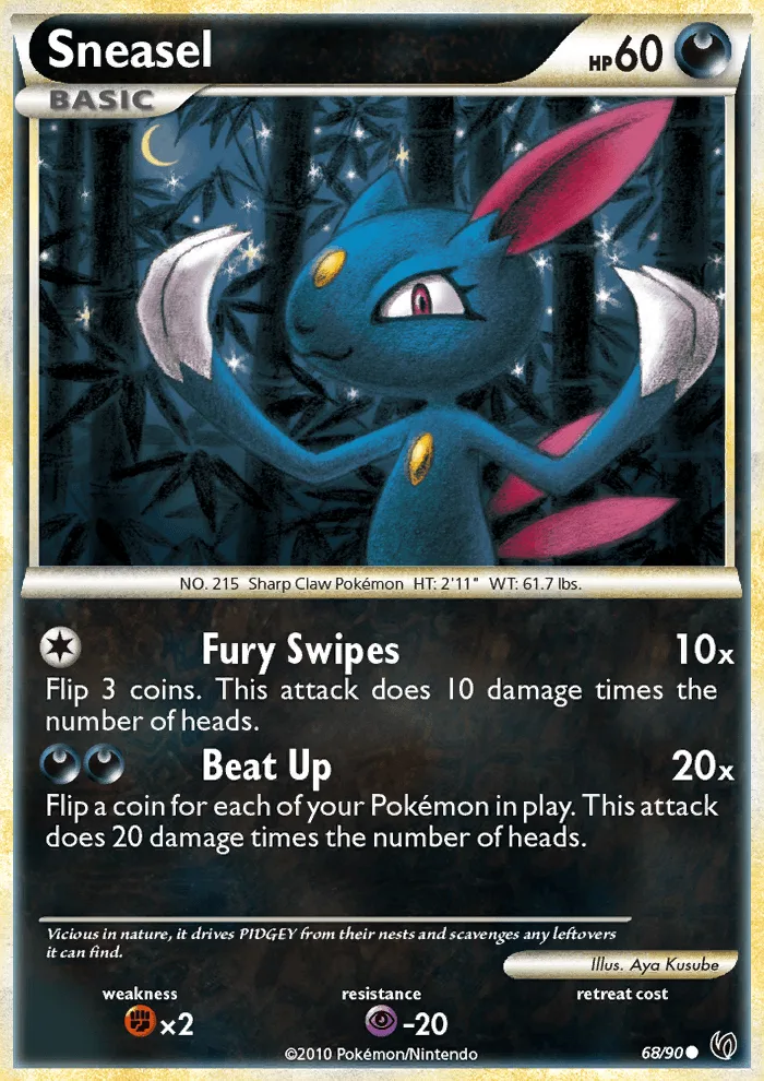 Sneasel · Undaunted 68/90