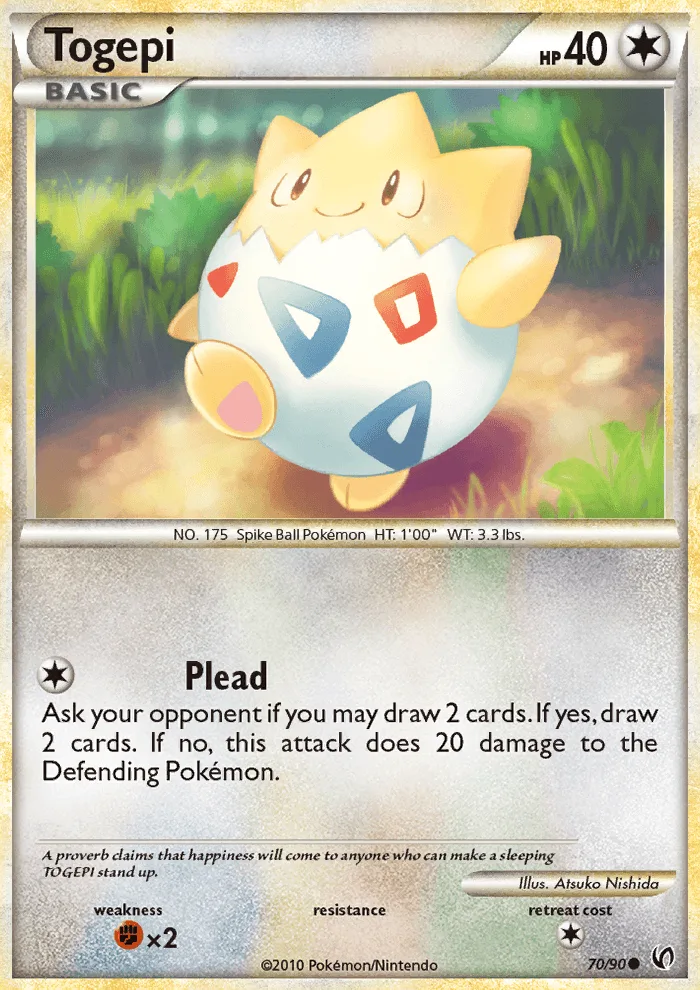 Togepi · Undaunted 70/90