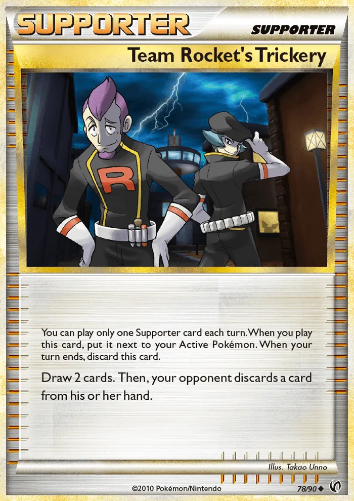 Team Rocket's Trickery · Undaunted 78/90