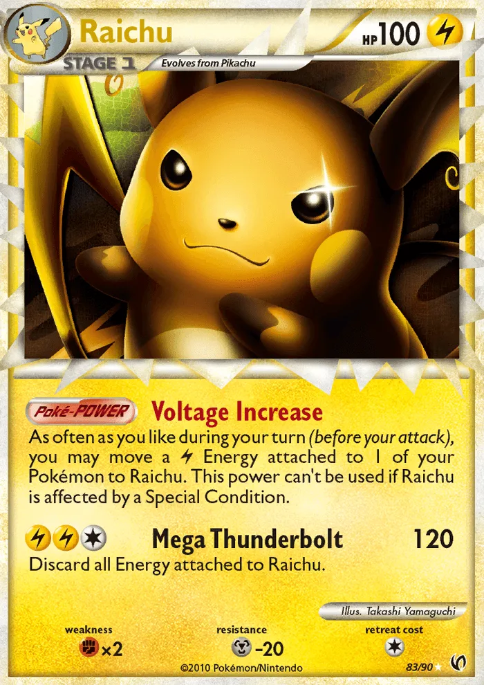 Raichu · Undaunted 83/90