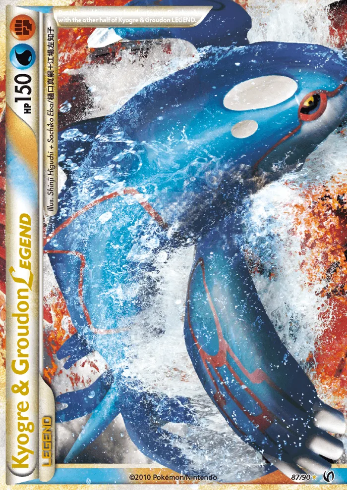 Kyogre & Groudon LEGEND · Undaunted 87/90