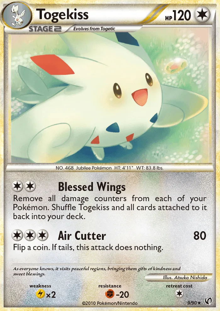 Togekiss · Undaunted 9/90