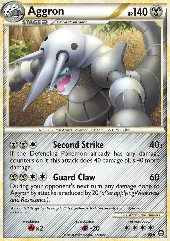 Aggron · Triumphant 1/102