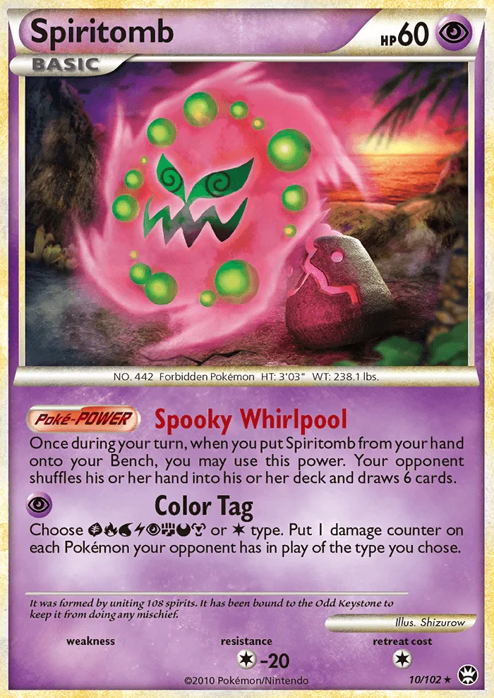 Spiritomb · Triumphant 10/102