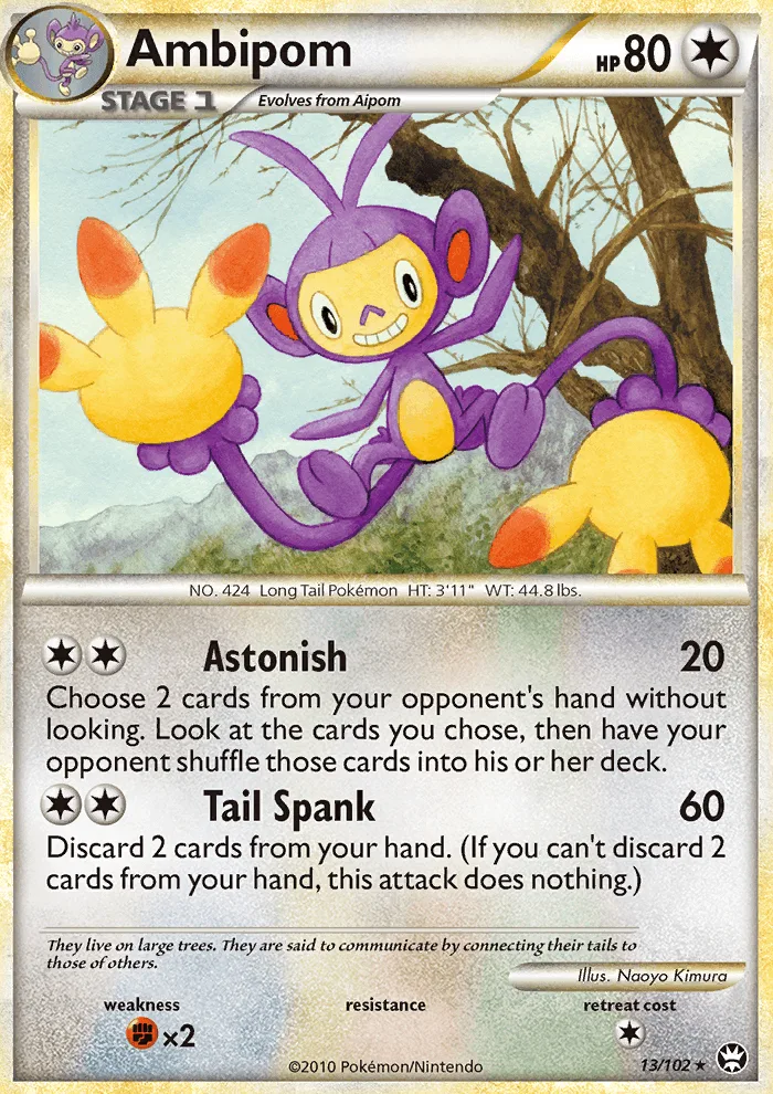 Ambipom · Triumphant 13/102