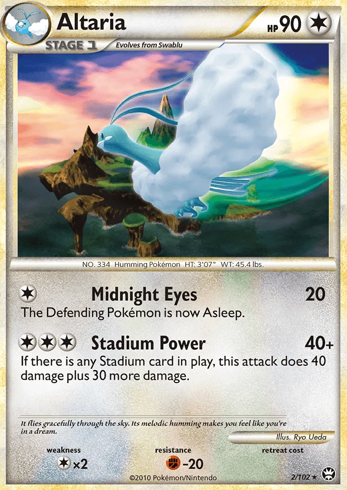 Altaria · Triumphant 2/102