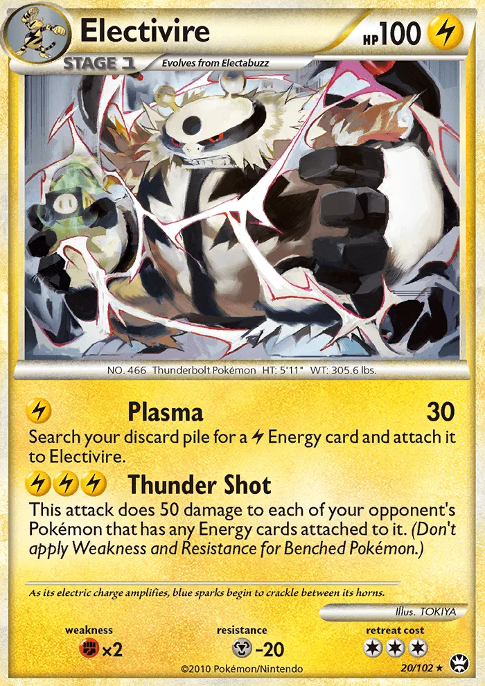 Electivire · Triumphant 20/102