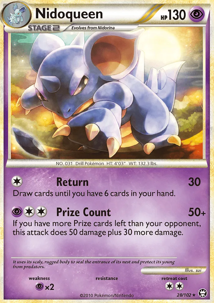 Nidoqueen · Triumphant 28/102