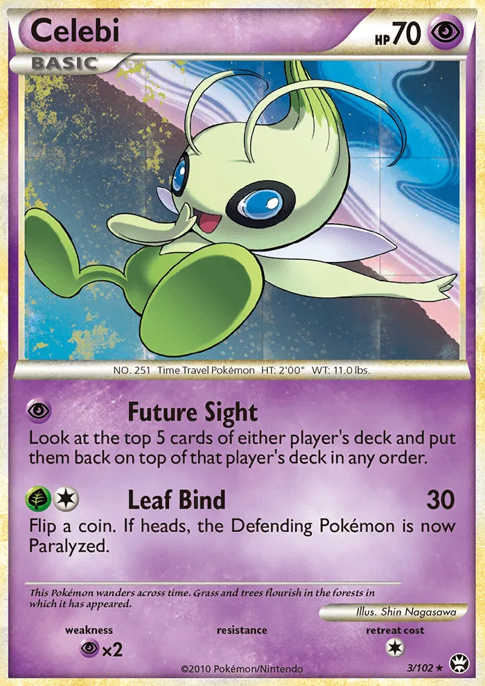 Celebi · Triumphant 3/102