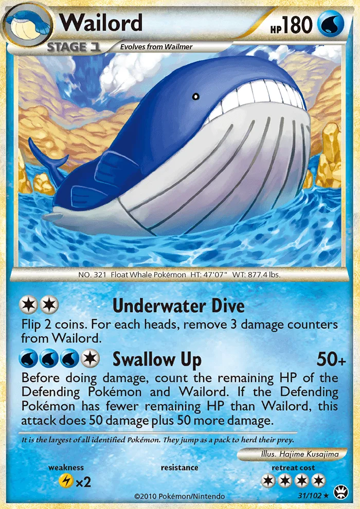 Wailord · Triumphant 31/102