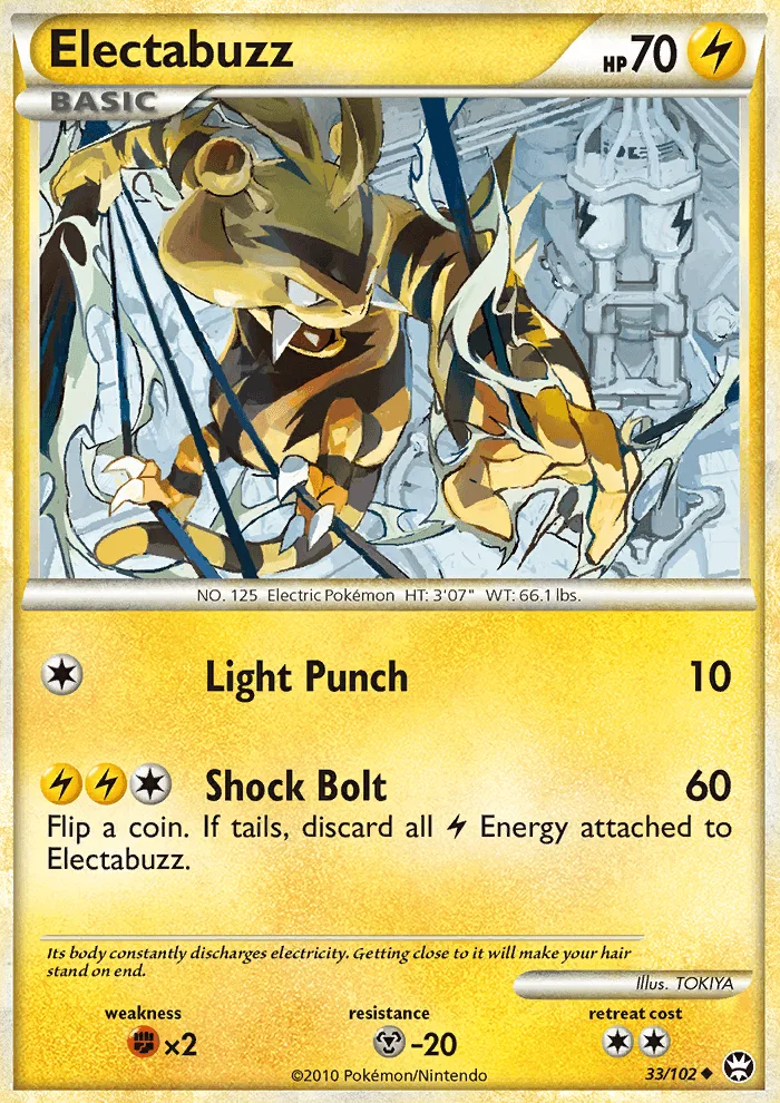Electabuzz · Triumphant 33/102