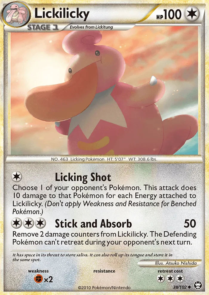 Lickilicky · Triumphant 38/102