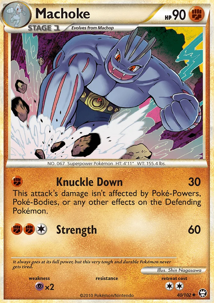 Machoke · Triumphant 40/102