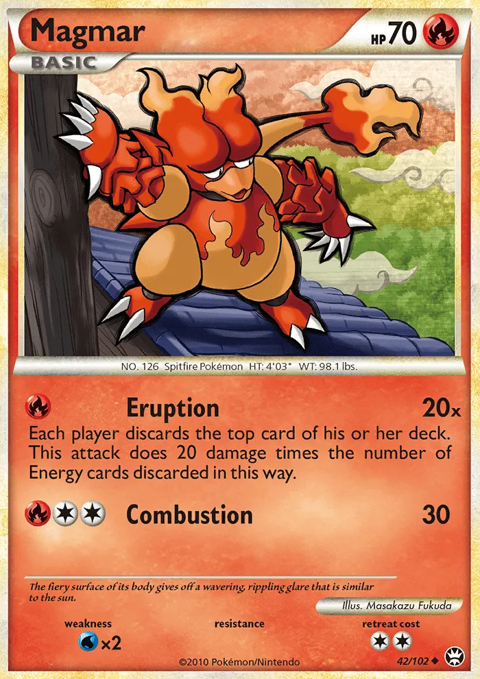 Magmar · Triumphant 42/102
