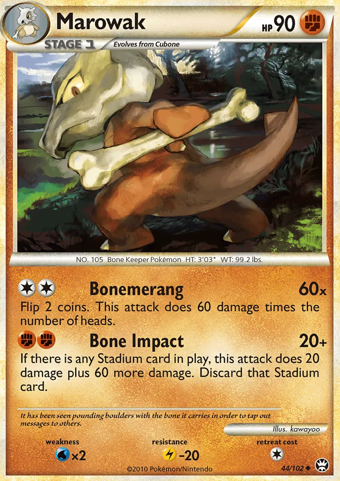 Marowak · Triumphant 44/102