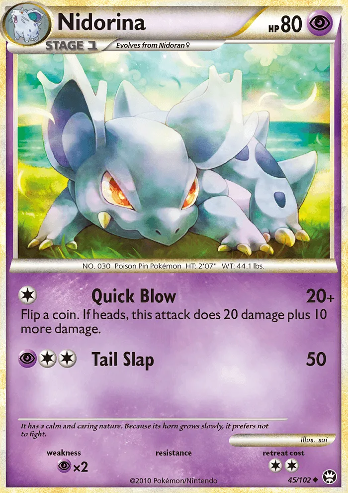 Nidorina · Triumphant 45/102
