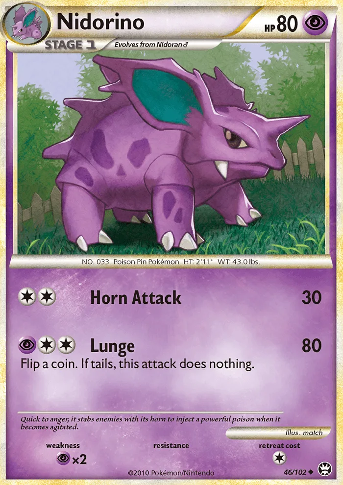 Nidorino · Triumphant 46/102