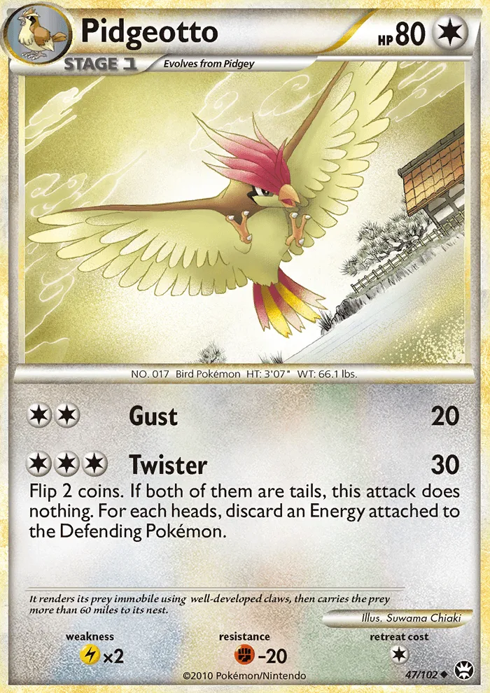 Pidgeotto · Triumphant 47/102