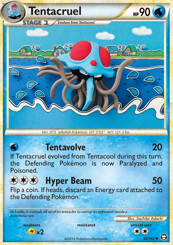 Tentacruel · Triumphant 50/102