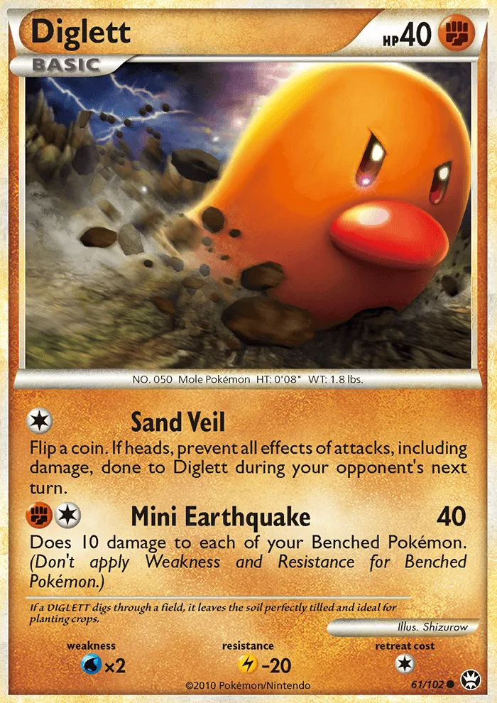 Diglett · Triumphant 61/102