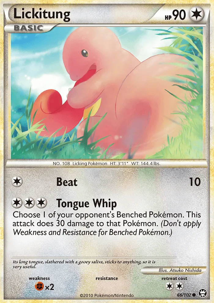 Lickitung · Triumphant 66/102