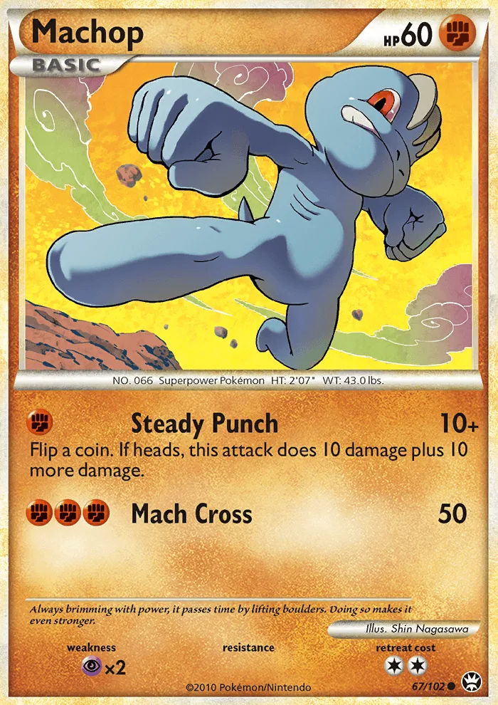 Machop · Triumphant 67/102