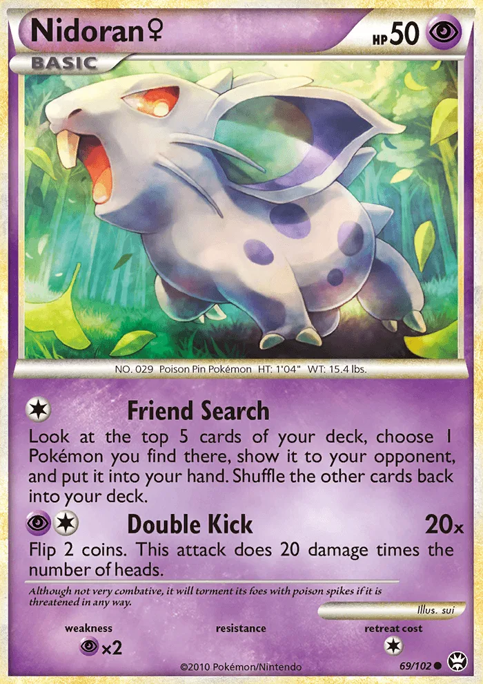 Nidoran ♀ · Triumphant 69/102