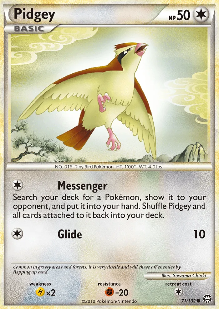 Pidgey · Triumphant 71/102