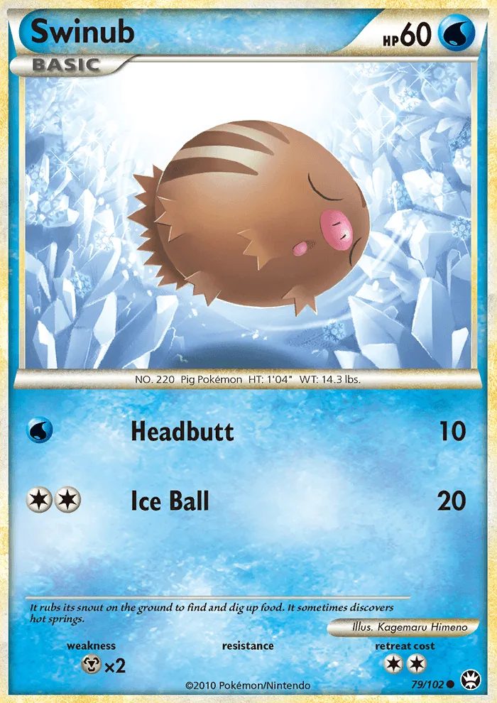 Swinub · Triumphant 79/102