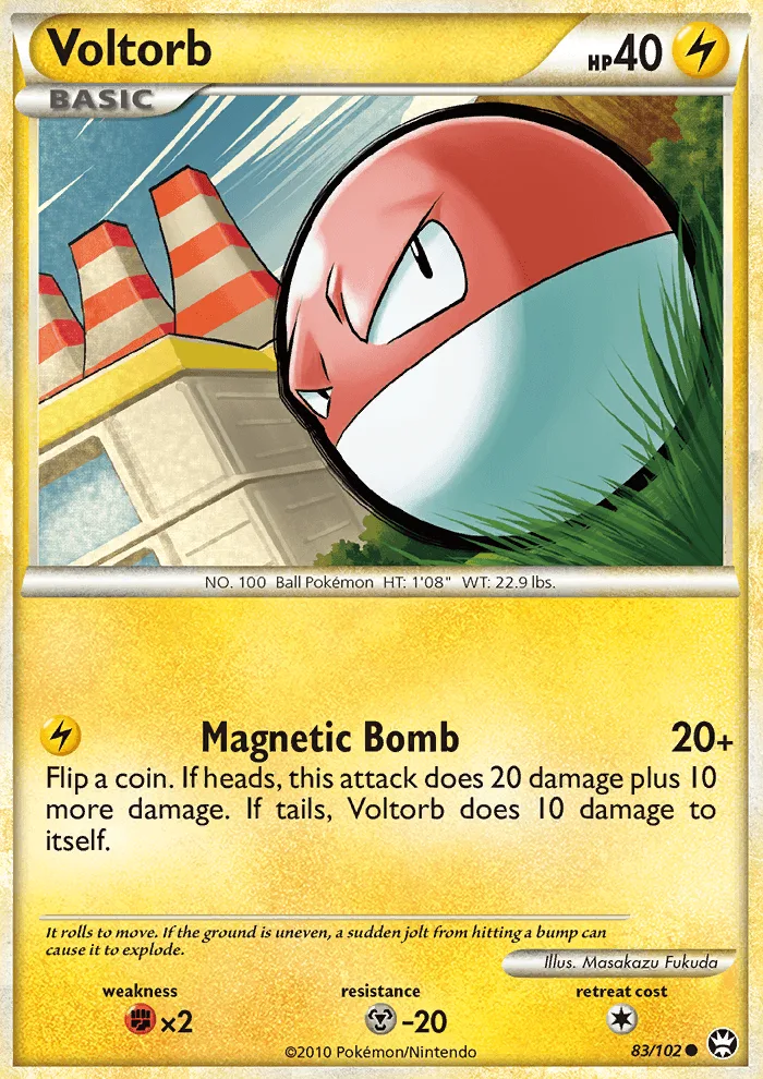 Voltorb · Triumphant 83/102
