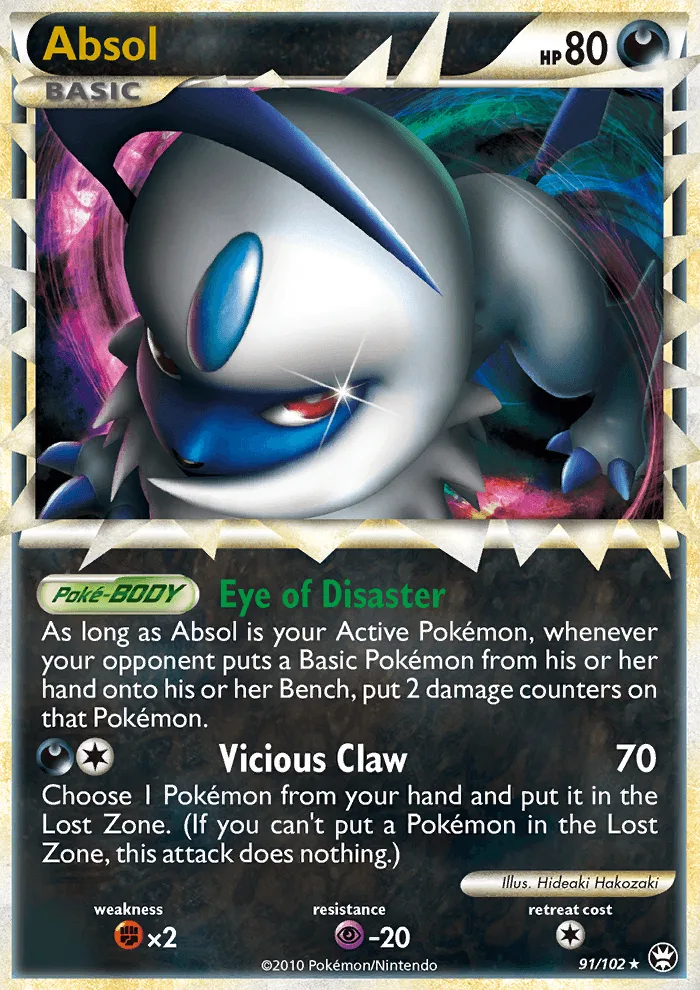 Absol · Triumphant 91/102