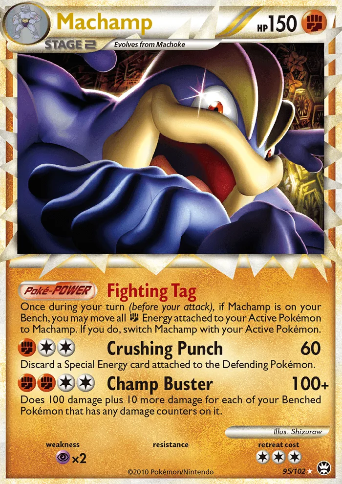 Machamp · Triumphant 95/102