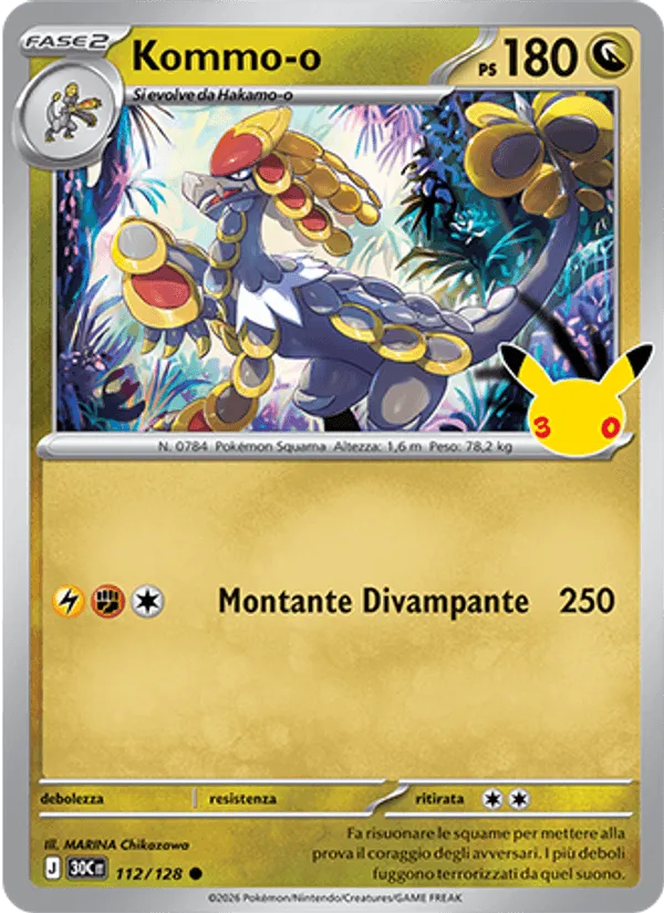 Kommo-o · 30° Anniversario 112/128