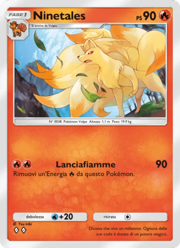Ninetales · Geni Supremi 038/226