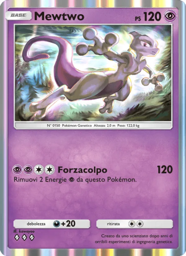 Mewtwo · Geni Supremi 128/226